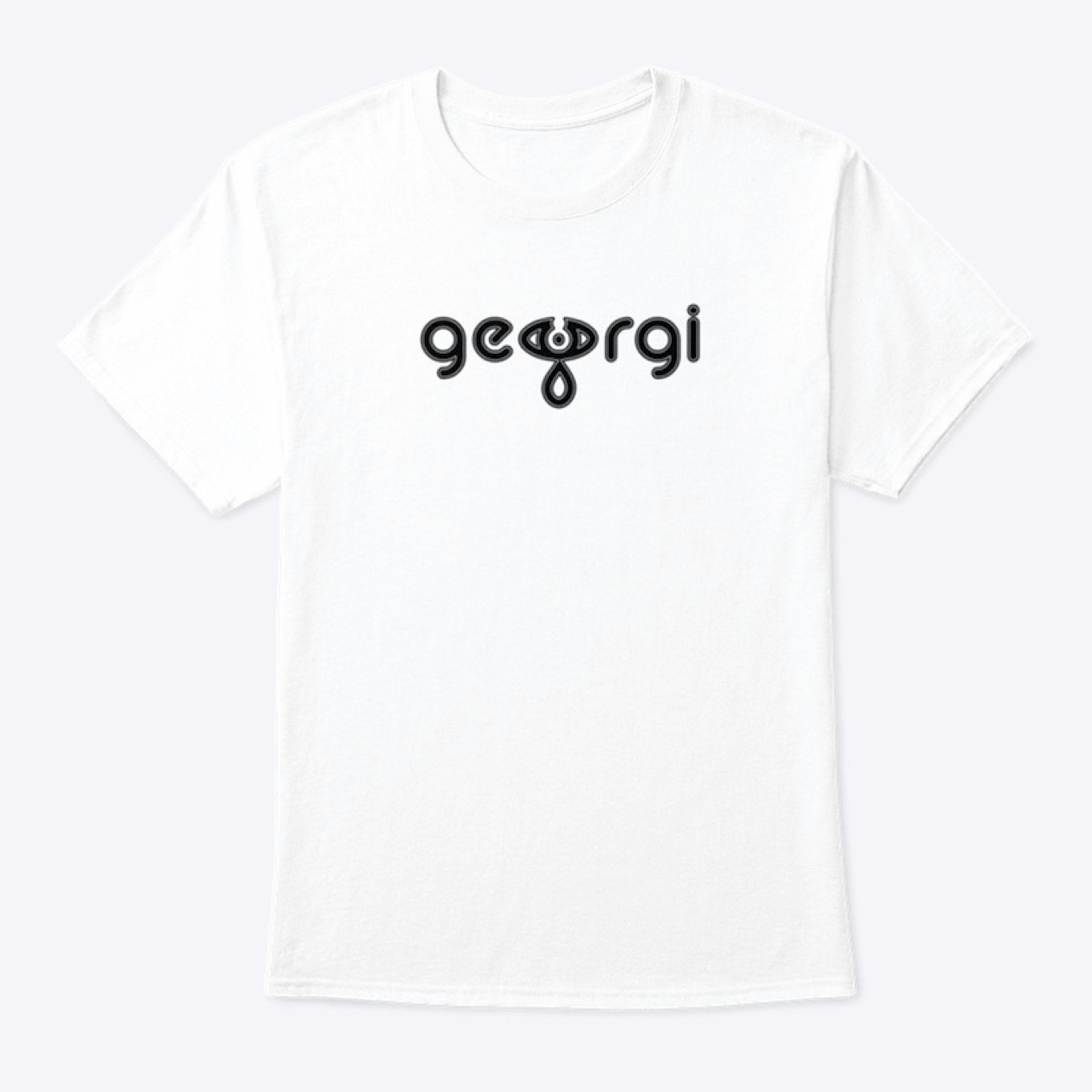 Georgi Black Logo Tee
