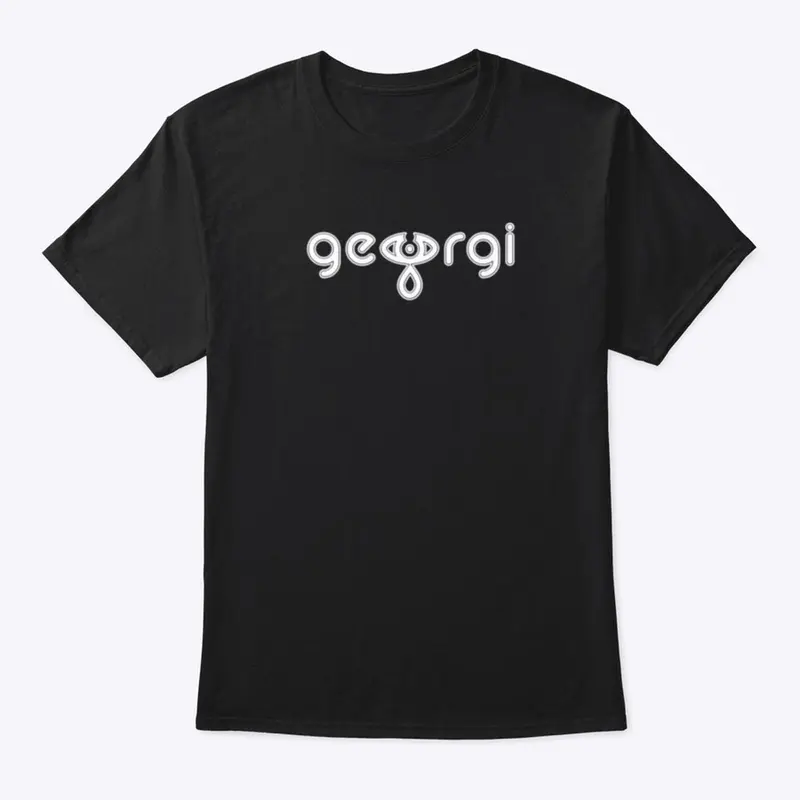 Georgi White Logo Tee